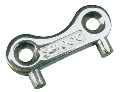 CAST STAINLESS DECK PLATE KEY (SEA DOG LINE) 10